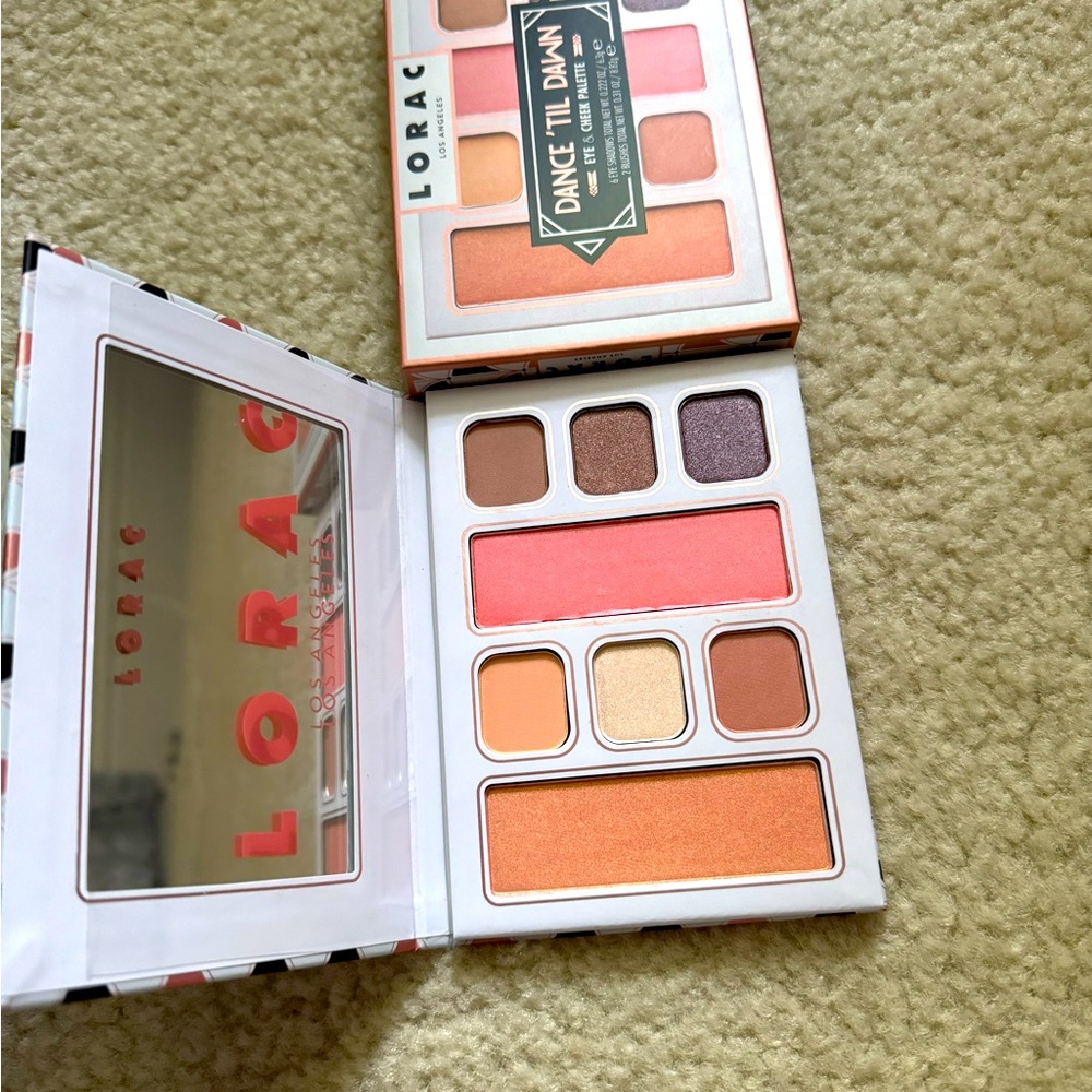 Brand New Lorac Damce TIL Dawn eyeshadow blush highlight palette